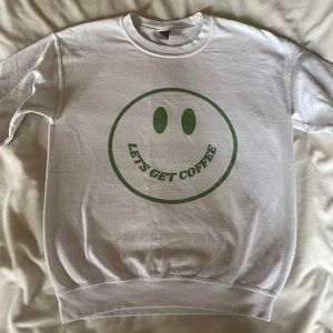 Let’s get Coffee crew neck